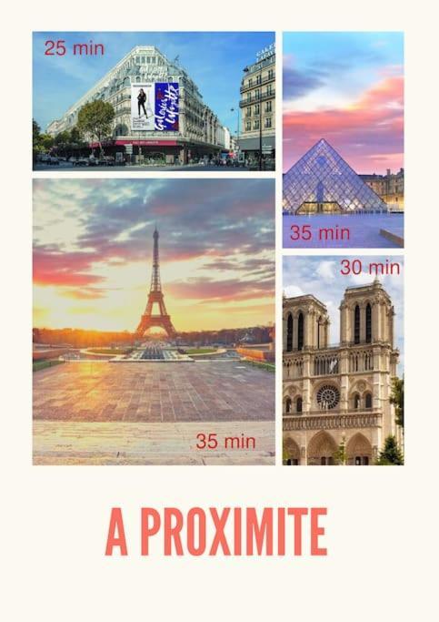 Appartement Appart Proche Disneyland Et Paris à Noisy-le-Grand Extérieur photo